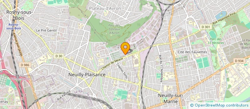 localisation de l'entreprise EGLISE CHRISTIANISME CELESTE EL BETHEL à NEUILLY-PLAISANCE