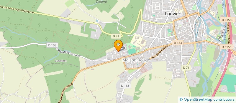 localisation de l'entreprise EGLISE D ACQUIGNY  ACQUIGNY