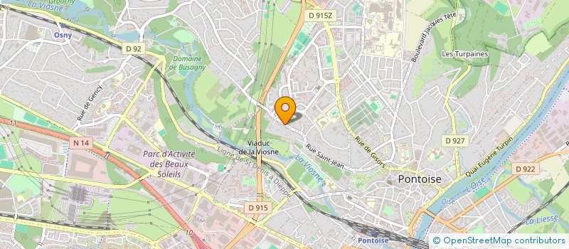 localisation de l'entreprise EGLISE DE DIEU A PONTOISE  PONTOISE