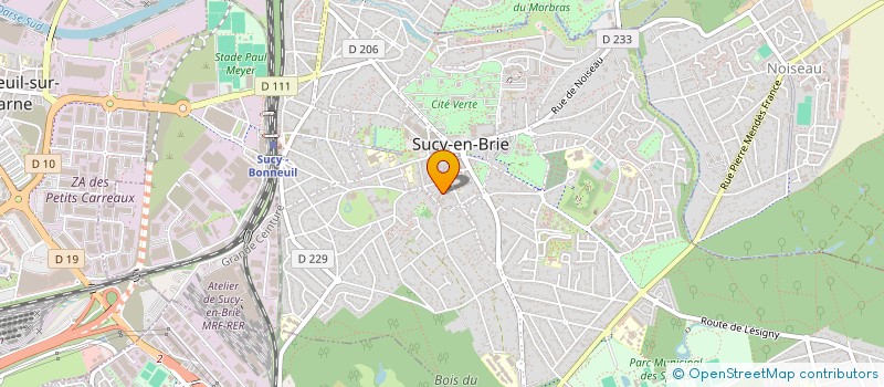 localisation de l'entreprise EGLISE DE SUCY EN BRIE à SUCY-EN-BRIE