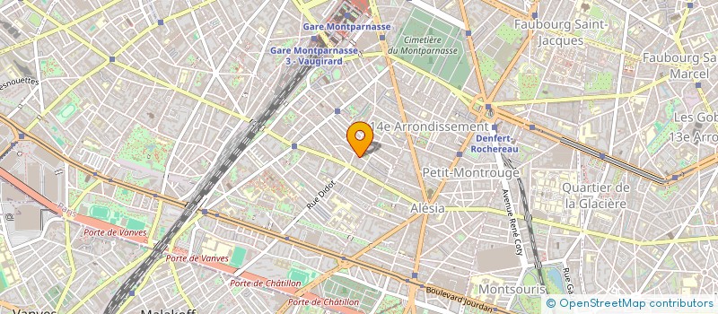 localisation de l'entreprise EGLISE DU CHRIST  PARIS