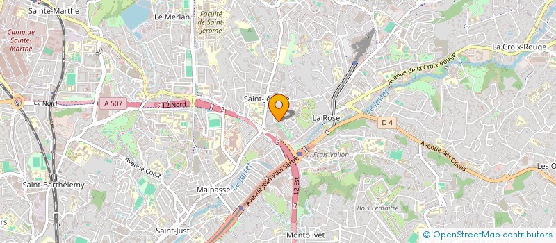 localisation de l'entreprise EGLISE DU CHRIST CHAPELLE DE FUVEAU à MARSEILLE