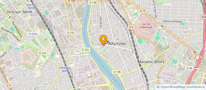 localisation de l'entreprise EGLISE DU CHRIST DE PARIS à ALFORTVILLE