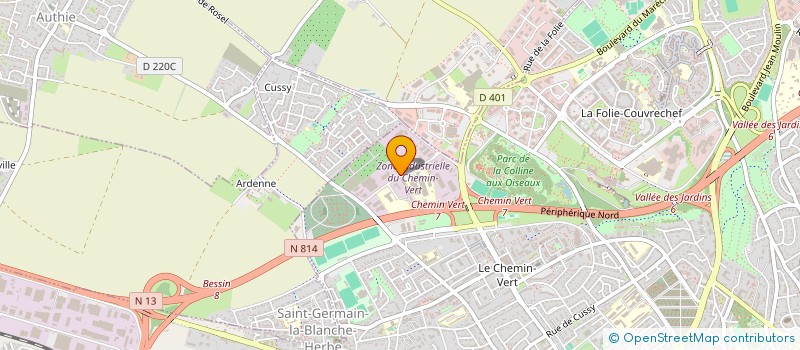 localisation de l'entreprise EGLISE EVANGELIQUE à CAEN