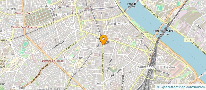 localisation de l'entreprise EGLISE EVANGELIQUE BAPTISTE VICTOIRE à BORDEAUX