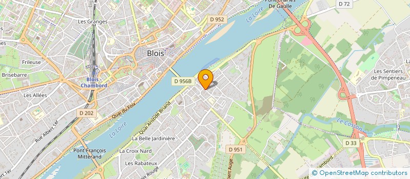 localisation de l'entreprise EGLISE EVANGELIQUE DE BLOIS  BLOIS