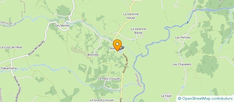 localisation de l'entreprise EGLISE EVANGELIQUE DE MALAGAYTE  LE MAZET SAINT VOY