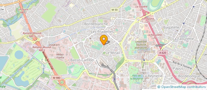 localisation de l'entreprise EGLISE EVANGELIQUE DE PENTECOTE ASSEMBLE à TOULOUSE