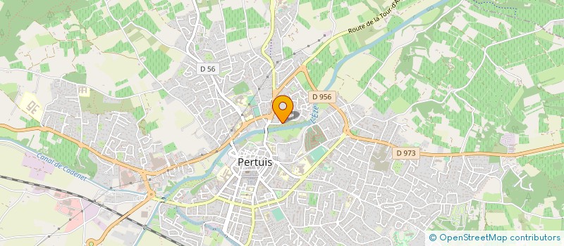 localisation de l'entreprise EGLISE EVANGELIQUE DE PERTUIS à PERTUIS