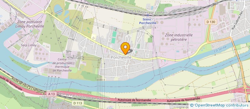 localisation de l'entreprise EGLISE EVANGELIQUE ESPERANCE  PORCHEVILLE