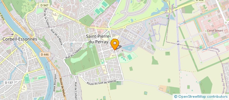 localisation de l'entreprise EGLISE EVANGELIQUE - LA RESTAURATION POUR TOUS à SAINT-PIERRE-DU-PERRAY