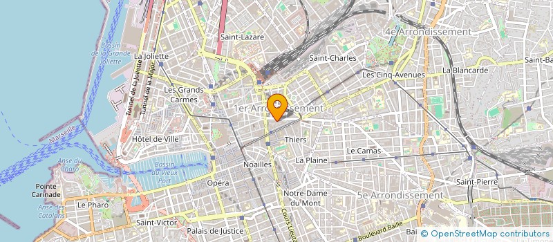 localisation de l'entreprise EGLISE EVANGELIQUE LIBRE à MARSEILLE