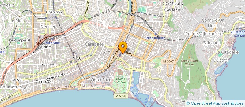 localisation de l'entreprise EGLISE EVANGELIQUE LIBRE NICE à NICE