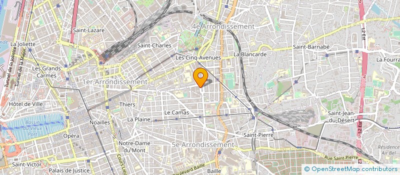 localisation de l'entreprise EGLISE EVANGELIQUE MARSEILLE SEBASTOPOL à MARSEILLE