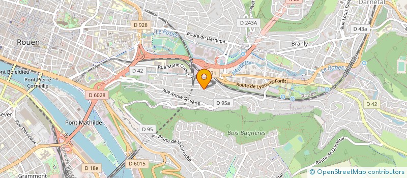 localisation de l'entreprise EGLISE EVANGELIQUE PROTESTANTE à ROUEN