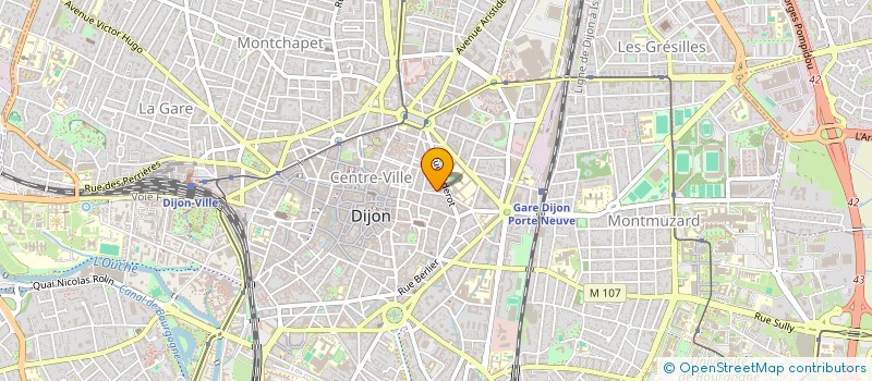 localisation de l'entreprise EGLISE EVENGELIQUE BAPTISTE BONNE NOUV  DIJON