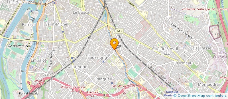 localisation de l'entreprise EGLISE GNOSTIQUE ALCHIMIQUE à TOULOUSE