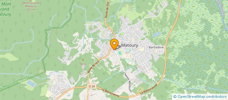 localisation de l'entreprise EGLISE HORS DES MURS à MATOURY
