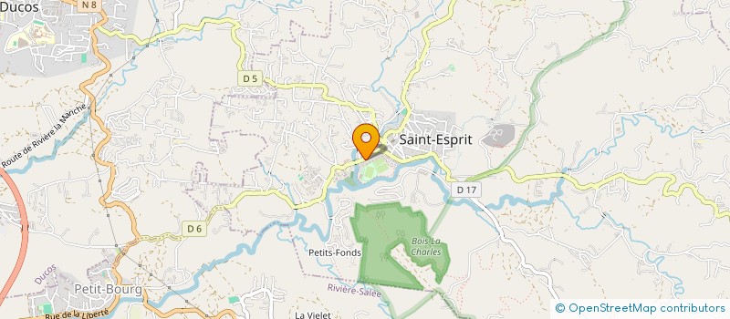 localisation de l'entreprise EGLISE JESUS-CHRIST LE ROI  SAINT-ESPRIT