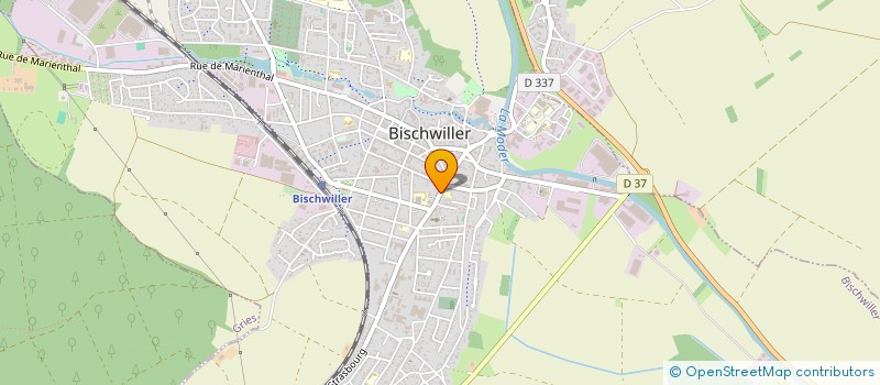 localisation de l'entreprise EGLISE LA CHAPELLE  BISCHWILLER