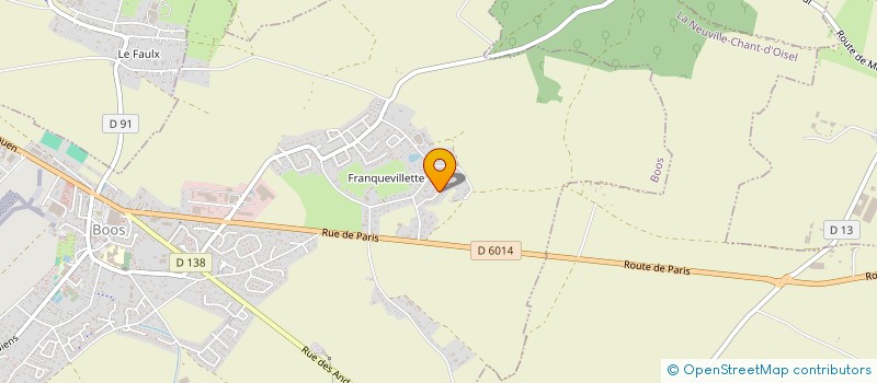 localisation de l'entreprise EGLISE LA MISSION CHRETIENNE POUR L'EPANOUISSEMENT DES AMES  BOOS