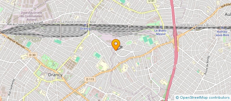 localisation de l'entreprise EGLISE MISSIONNAIRE DE LA PUISSANTE PAROLE (EMPP) à LE BLANC-MESNIL