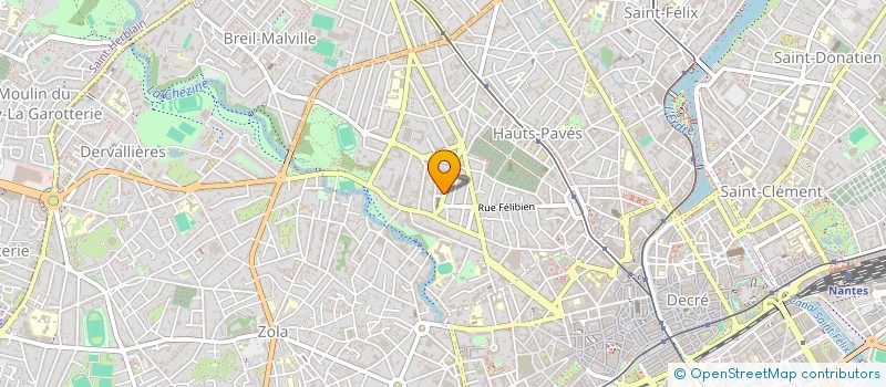 localisation de l'entreprise EGLISE NOTRE DAME TOUTES JOIES à NANTES