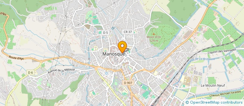 localisation de l'entreprise EGLISE ORTHODOXE DE MANOSQUE à MANOSQUE