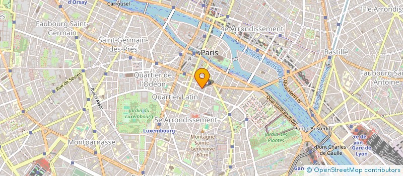 localisation de l'entreprise EGLISE ORTHODOXE ROUMAINE  PARIS