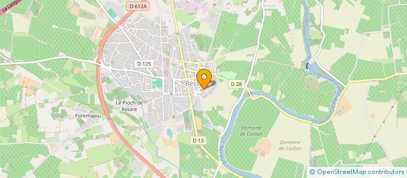 localisation de l'entreprise EGLISE PAROISSIALE DE BESSAN  BESSAN