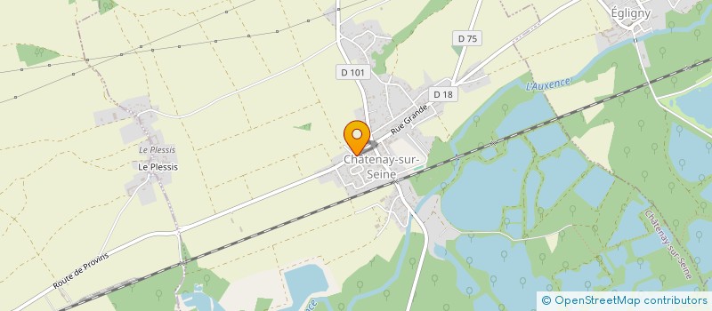 localisation de l'entreprise EGLISE PENTECOTE AUTHENTIQUE INTERNATIONALE FRANCE  CHATENAY-SUR-SEINE