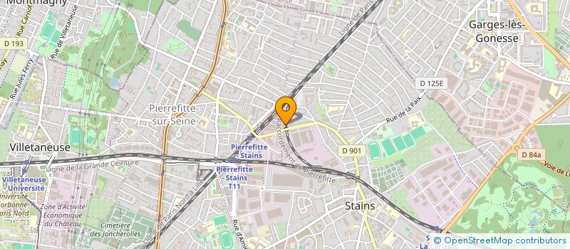 localisation de l'entreprise EGLISE PENTECOTISTE EVANGELIQUE ASSEMBLEE CITE DES VAINQUEURS ( E.P.E.A.C.V )  SAINT-DENIS