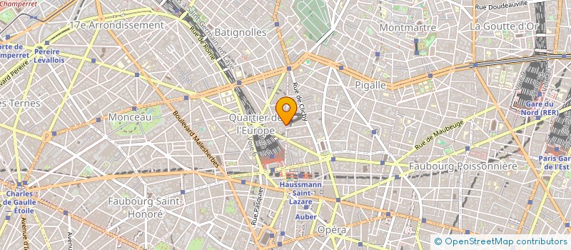 localisation de l'entreprise EGLISE PRESBYT CAMEROUNAISE PEK NYAMBE  PARIS