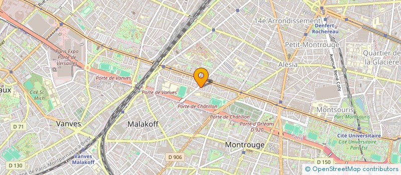 localisation de l'entreprise EGLISE PRESBYTERIENNE DU CAMEROUN - PAROISSE DE PARIS  PARIS