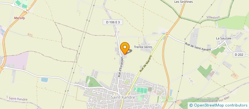 localisation de l'entreprise EGLISE PROTESTANTE BAPTISTE  SAINT-XANDRE