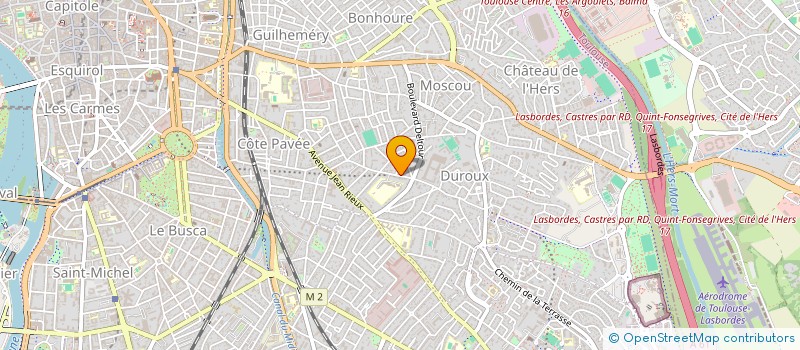 localisation de l'entreprise EGLISE PROTESTANTE BAPTISTE DE TOULOUSE à TOULOUSE