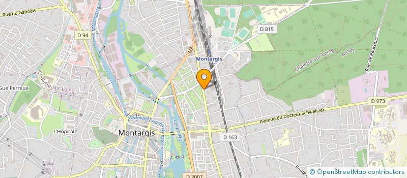 localisation de l'entreprise EGLISE PROTESTANTE EVANGELIQUE DE MONTARGIS à MONTARGIS