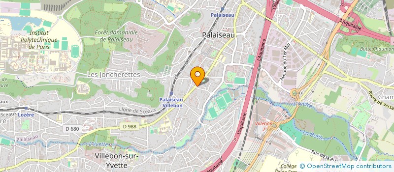 localisation de l'entreprise EGLISE PROTESTANTE EVANGELIQUE DE PALAISEAU à PALAISEAU