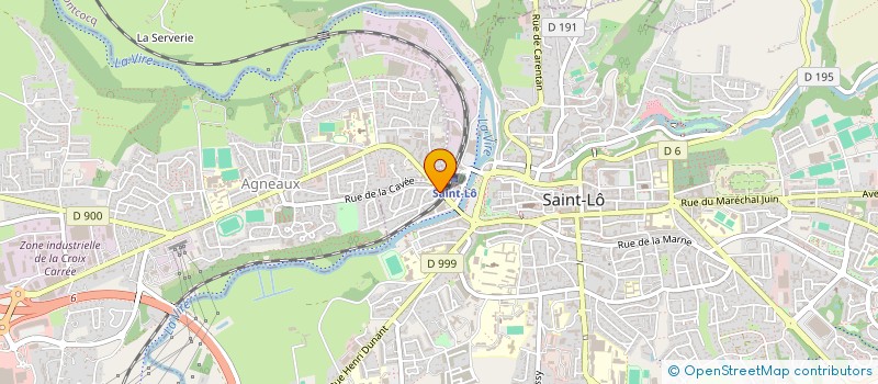 localisation de l'entreprise EGLISE PROTESTANTE EVANGELIQUE DE SAINT LO  SAINT-LO