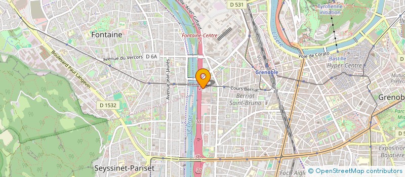 localisation de l'entreprise EGLISE PROTESTANTE EVANGELIQUE DU DRAC à GRENOBLE