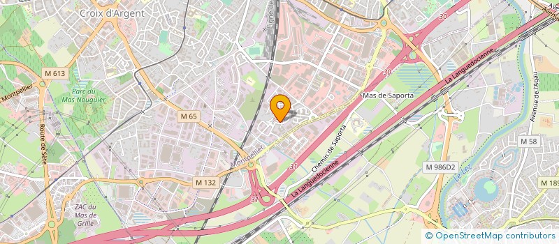 localisation de l'entreprise EGLISE PROTESTANTE EVANGELIQUE ESPERANCE à MONTPELLIER