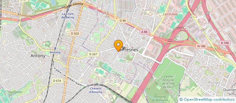 localisation de l'entreprise EGLISE PROTESTANTE EVANGELIQUE FRESNES  FRESNES