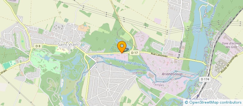 localisation de l'entreprise EGLISE PROTESTANTE EVANGELIQUE HMONG D'ILE DE FRANCE  SAINT-VRAIN