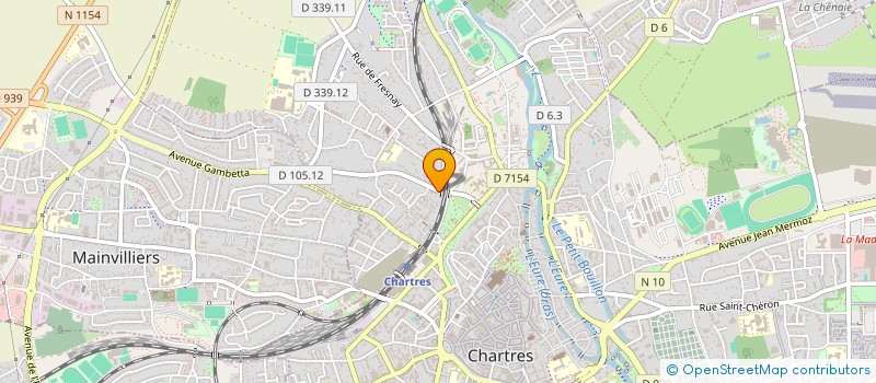localisation de l'entreprise EGLISE PROTESTANTE EVANGELIQUE LA BONNE NOUVELLE à CHARTRES