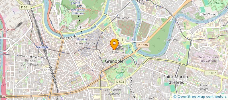 localisation de l'entreprise EGLISE PROTESTANTE MALGACHE EN FRANCE GRENOBLE à GRENOBLE