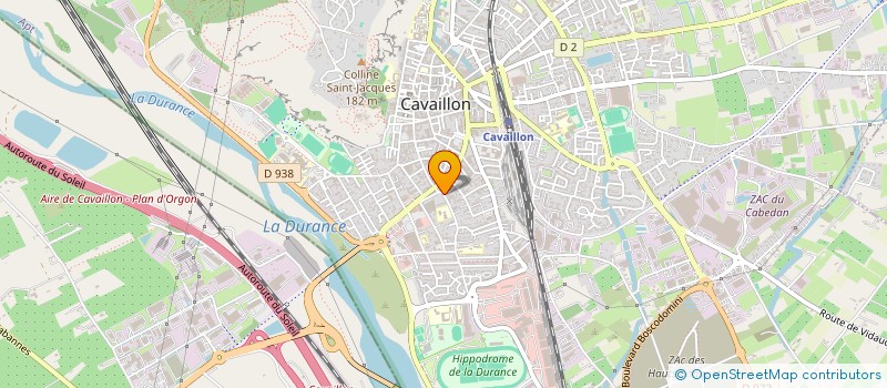 localisation de l'entreprise EGLISE PROTESTANTE UNIE CAVAILLON LUBERON à CAVAILLON