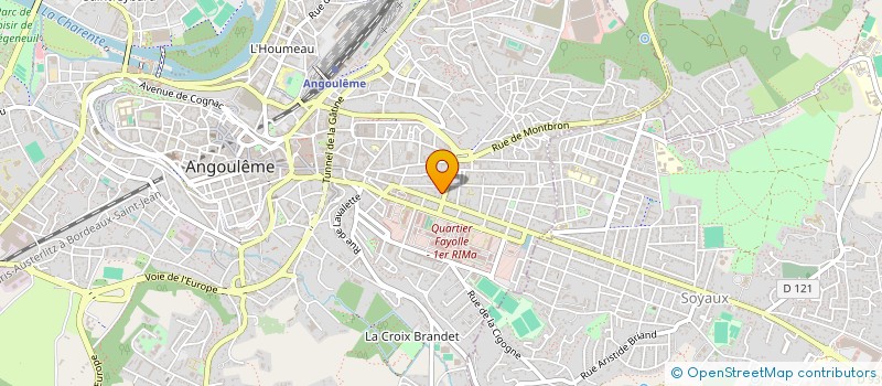 localisation de l'entreprise EGLISE PROTESTANTE UNIE D'ANGOULEME ET NORD CHARENTE à ANGOULEME