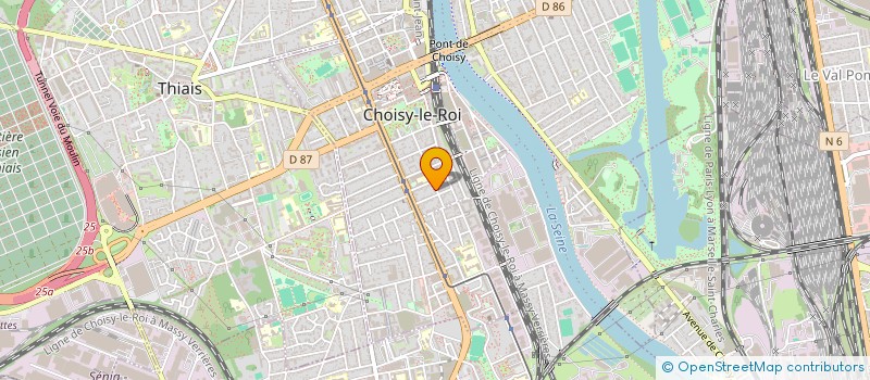 localisation de l'entreprise EGLISE PROTESTANTE UNIE DE CHOISY LE ROI à CHOISY-LE-ROI