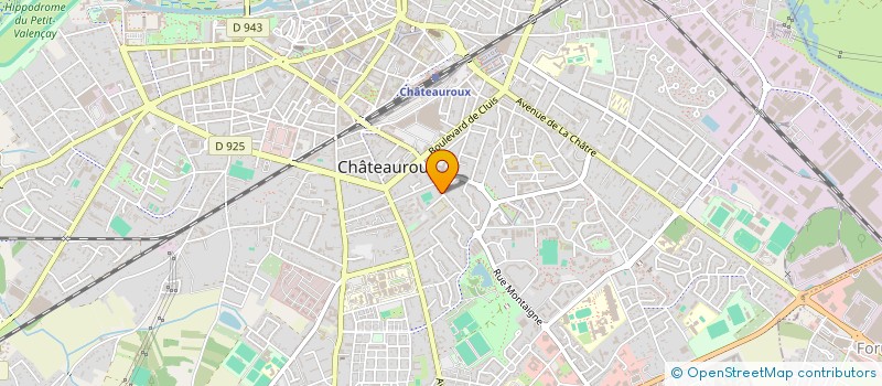 localisation de l'entreprise EGLISE PROTESTANTE UNIE DE L'INDRE ET CREUSE à CHATEAUROUX