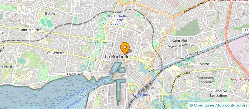 localisation de l'entreprise EGLISE PROTESTANTE UNIE DE LA ROCHELLE  LA ROCHELLE
